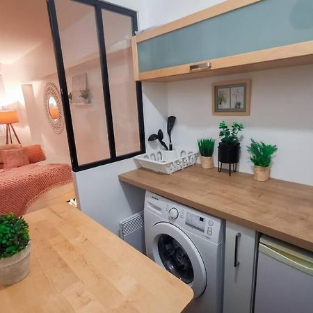Le Confortable-Cosy Studio A 3 Minutes Du Metro Pantin Exterior foto